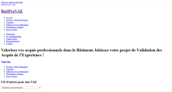 Desktop Screenshot of batiprovae.fr